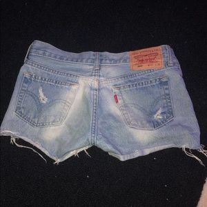 Levi jean shorts